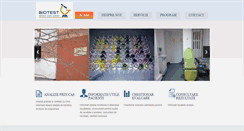 Desktop Screenshot of biotest-somcuta.ro